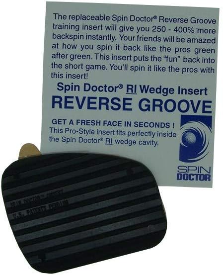 Spin Doctor RI Reverse Groove Inserts 250 - 400% more backspin  Instantly!